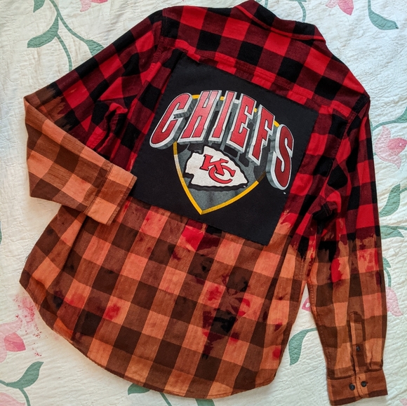 kc chiefs flannel shirt